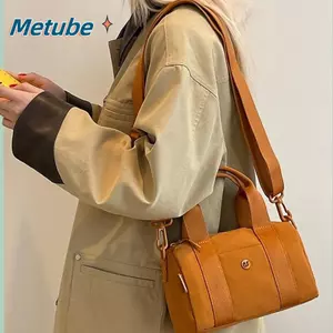 Túi đeo chéo METUBE, Túi đeo vai phù hợp với dây đeo dài, Túi đeo chéo nhiều túi có trọng lượng nhẹ thời trang dành cho nữ