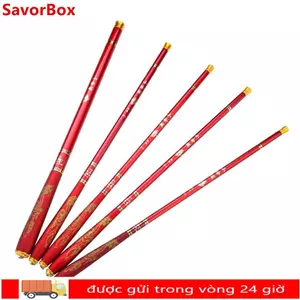 Cần câu bằng kính thiên văn SAVORBOX SuperHard Du lịch Bộ nạp cá chép di động