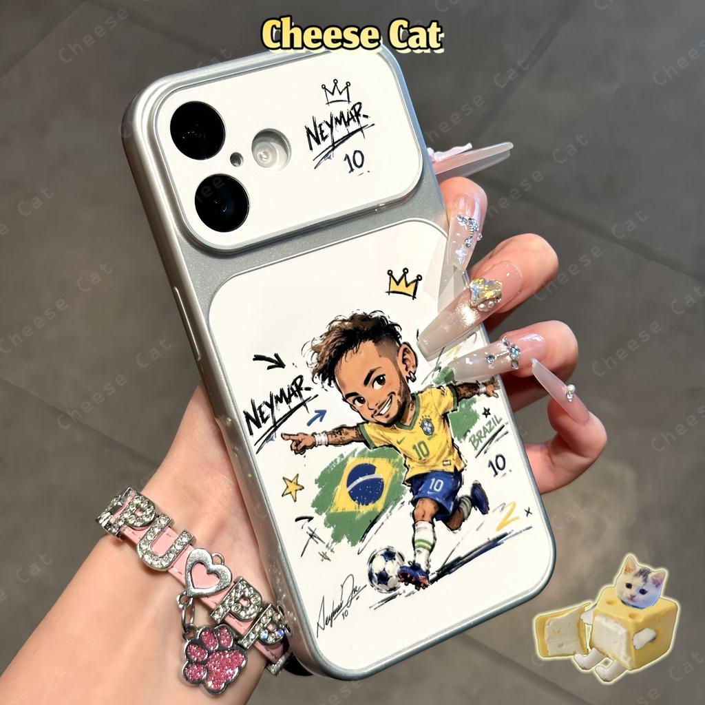 Đẹp Trai Ngôi Sao Bóng Đá Ốp Lưng Điện Thoại iPhone 17 Pro 16 Plus 15 14 11 12 13 Pro Max XR Xs Max Da Bảo Vệ