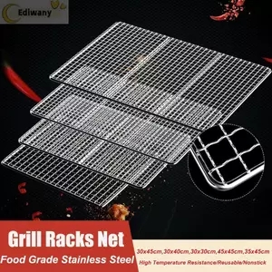 EDIWANY Grill, Giá nướng có thể tái sử dụng chống dính, Dây sắt nướng BBQ vuông