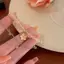 PNPIA- Ngôi Sao Mặt Dây Chuyền Vòng Tay Xu Hướng Ngọt Ngào Pha Lê Đính Hạt Vòng Tay Cho Nữ Cô Gái Thời Trang Ánh Sáng Sang Trọng Trang Sức Quà Tặng
