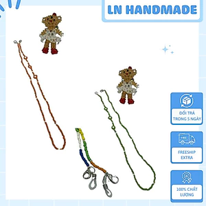 Dây Đeo Khẩu Trang / Đeo Kính chống thất lạc cho bé 2"1 - dây hạt cườm