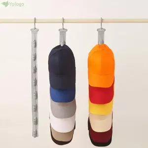 Kẹp lưu trữ mũ YOLOGO, với 8 kẹp Giá đỡ mũ tủ quần áo tiết kiệm không gian, di động có móc Mũ đa năng sắp xếp trưng bày Phòng ngủ