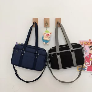 Túi vải cơ sở Nhật Bản JK Đồng phục Messenger Túi đi lại