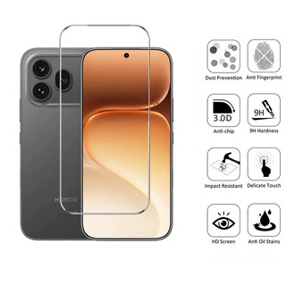 Kính cường lực 2 trong 1 HD Bảo vệ màn hình cho Honor 600 Pro 5G 9D Phim bảo vệ + Phim ống kính máy ảnh