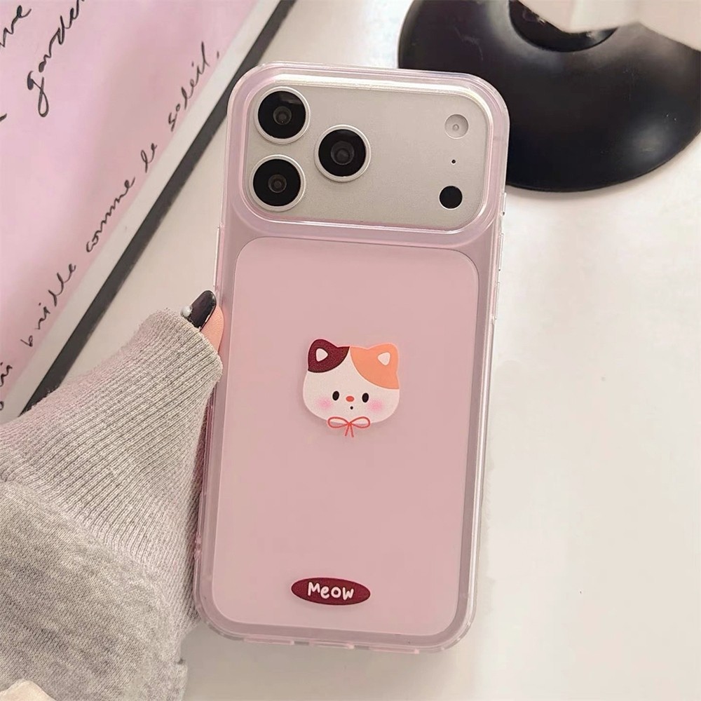 Ốp điện thoại mờ hình động vật hoạt hình Jelly cho iPhone 17 Pro Max 16 15 Pro Max Vỏ bảo vệ chống sốc