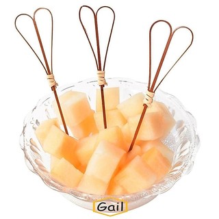 Que đánh răng GAIL, Cocktail Trang trí 100 Cái / túi Que xiên, Tăm tre thân thiện với môi trường chất lượng cao