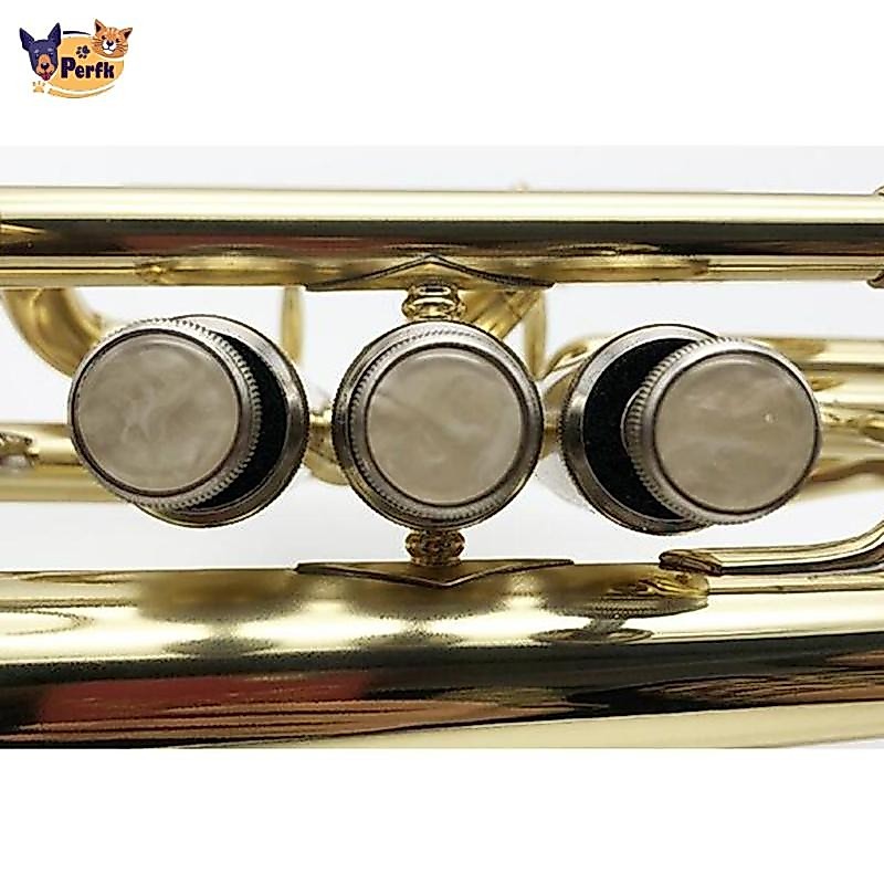 Nút chìa khóa Trumpet Cornet bằng nhựa Mica khảm cho phụ kiện Trumpet