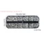 12 Ngăn Bạc Flatback Kim Cương Giả Kích Thước Hỗn Hợp Acrylic Móng Tay Nghệ Thuật Trang Trí Cho DIY Và Salon Sử Dụng