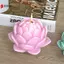 3D Hoa Sen Khuôn Silicon Bình DIY Thơm Nến Khuôn Nồi Handmade Trang Sức Hộp Bảo Quản Làm Bình Nến Bê Tông Trồng VN