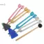 Bộ bóng nĩa điều chỉnh Luân xa thần kinh 128 Hz y tế với Búa phản xạ gõ tam giác để trị liệu Massage chữa bệnh bằng âm thanh