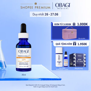 Serum Vitamin C 15% Dưỡng Sáng Da & Chống Oxy Hóa Obagi Professional-C 30ml
