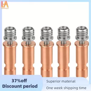Tất cả kim loại 320°C Heatbreak Bi-Metal Họng 5 Bộ Cho S1 Khối Tản Nhiệt 3d In Đầu Phụ Kiện
