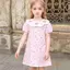 Đầm mỏng phong cách Âu Mỹ (2y-7y) Dễ thương ngọt ngào phong cách phương Tây