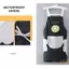 Cod dễ thương của phụ nữ nhà bếp Tạp dề dầu chịu nước chịu mài mòn lớn Pouch tạp dề