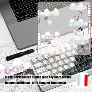 Btsg Thanh Lịch Viền Vải Ruy Băng Để Trang Trí Keyset Chất Mềm Lắp Đặt Dễ Dàng