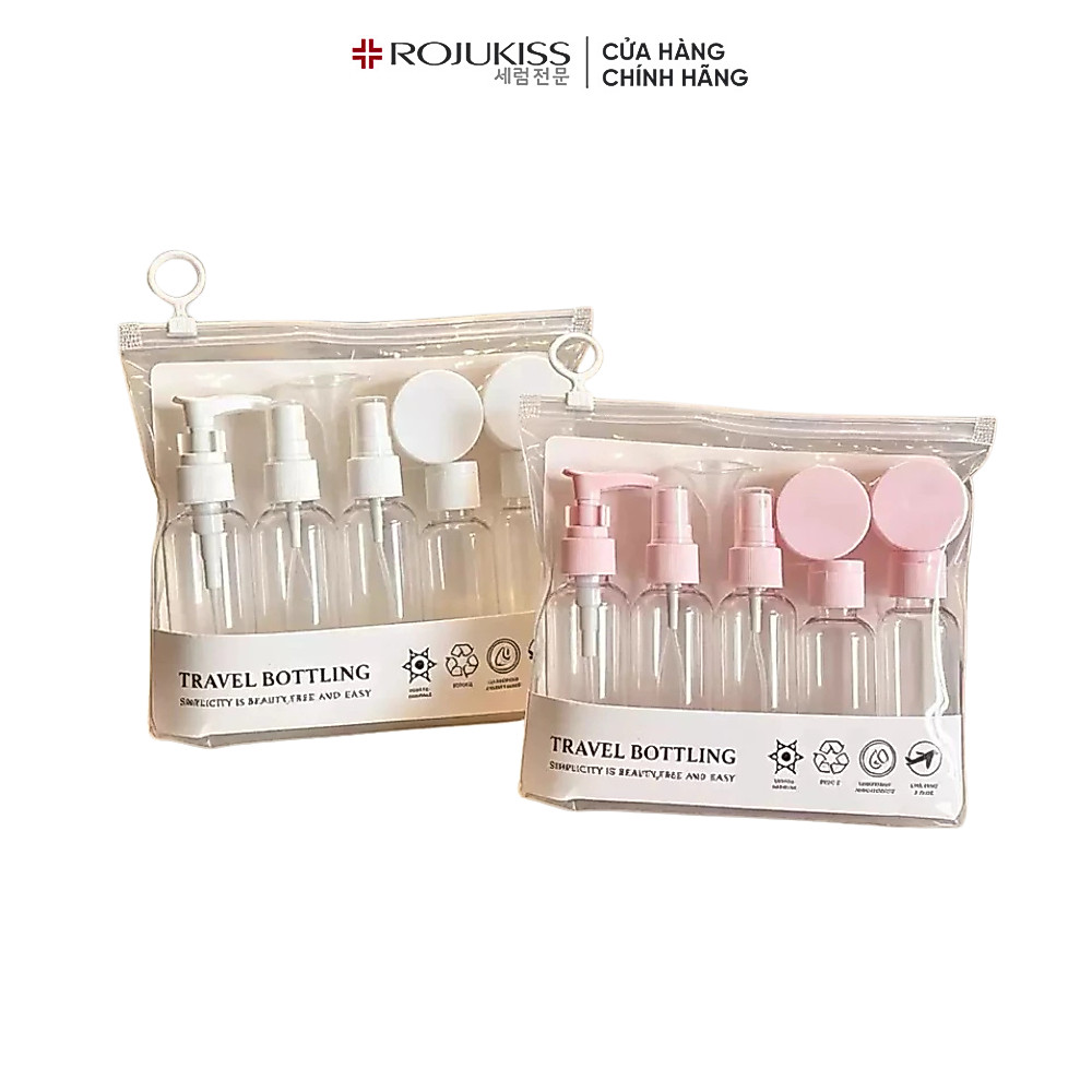 [Quà Tặng] Bộ Chai Lọ Chiết Mỹ Phẩm Du Lịch Nallka Travel Kit Tiện Lợi