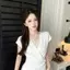 Áo thun ngắn tay ngắn tay thiết kế phong cách Hàn Quốc dành cho nữ