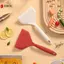 Thìa Silicon Bánh Pancake Xẻng Omelette Thìa Turner Cho Trứng Cá Pancake Không Sti Rộng Mềm Pizza Xẻng Dụng Cụ Cạo Nhà Bếp VN