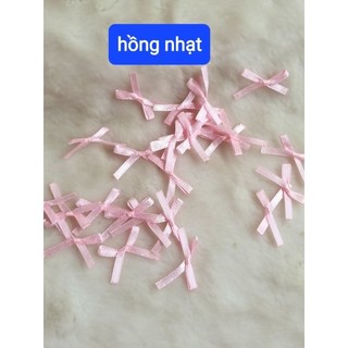 [HỎA TỐC HCM] sét 100 cái nơ mini ( bản 3mm) ANGIHOME