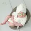 CATMALLER88 Áo choàng tắm cho bé sơ sinh, có băng đô Trang phục khăn tắm dưa chuột, Dép ngọt ngào Đạo cụ chụp ảnh Đạo cụ chụp ảnh Chụp ảnh cho bé
