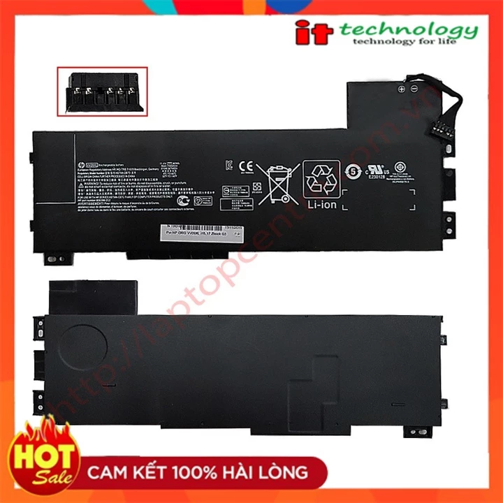 Pin Laptop HP Zbook 15-G3, 15-G4, Zbook 17-G3, 17-G4 – Mã pin VV09XL pin Zin