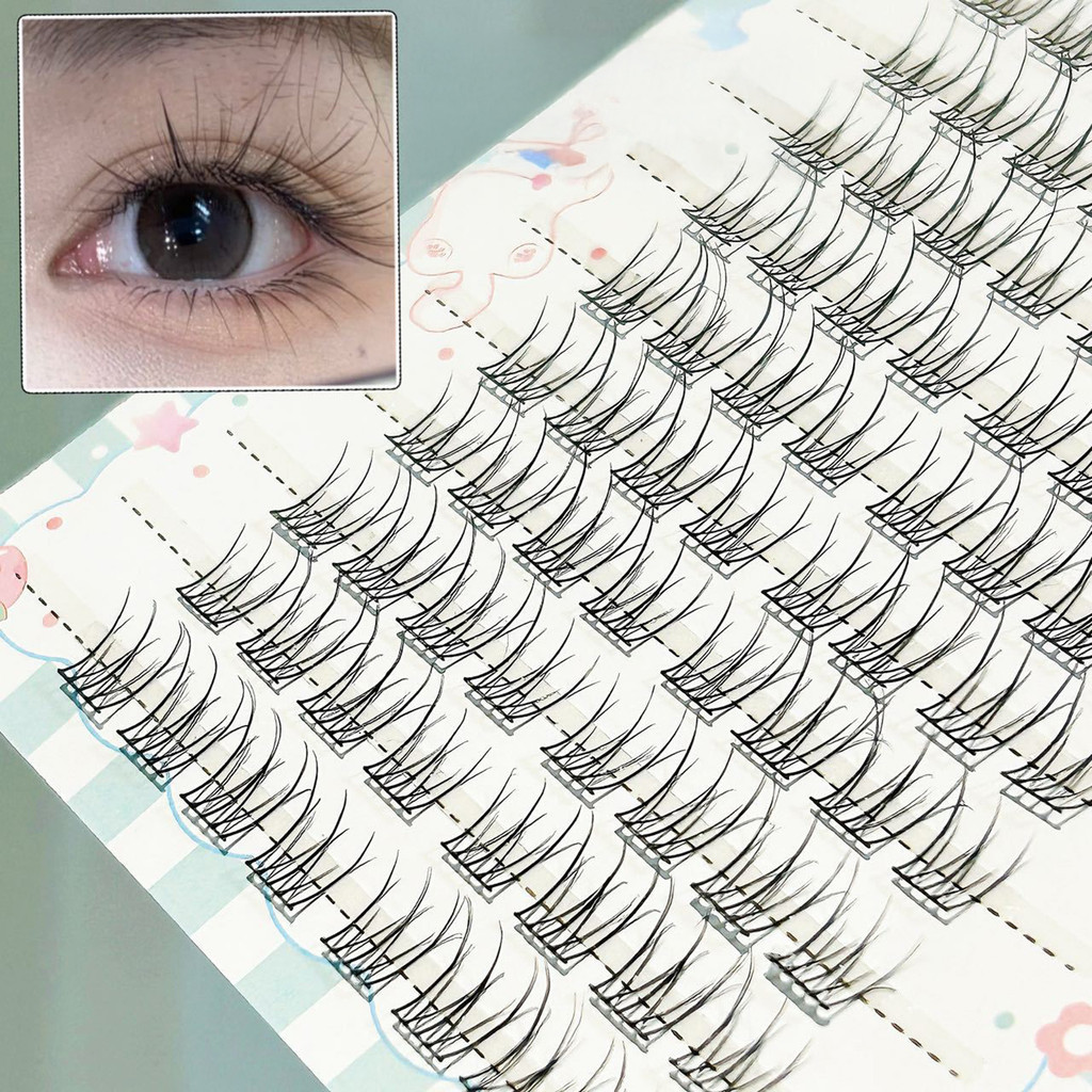 Nối mi cụm lông tơ liền mạch 10-11mm C Curl Lash Extension Thích hợp cho phụ nữ mọi lứa tuổi