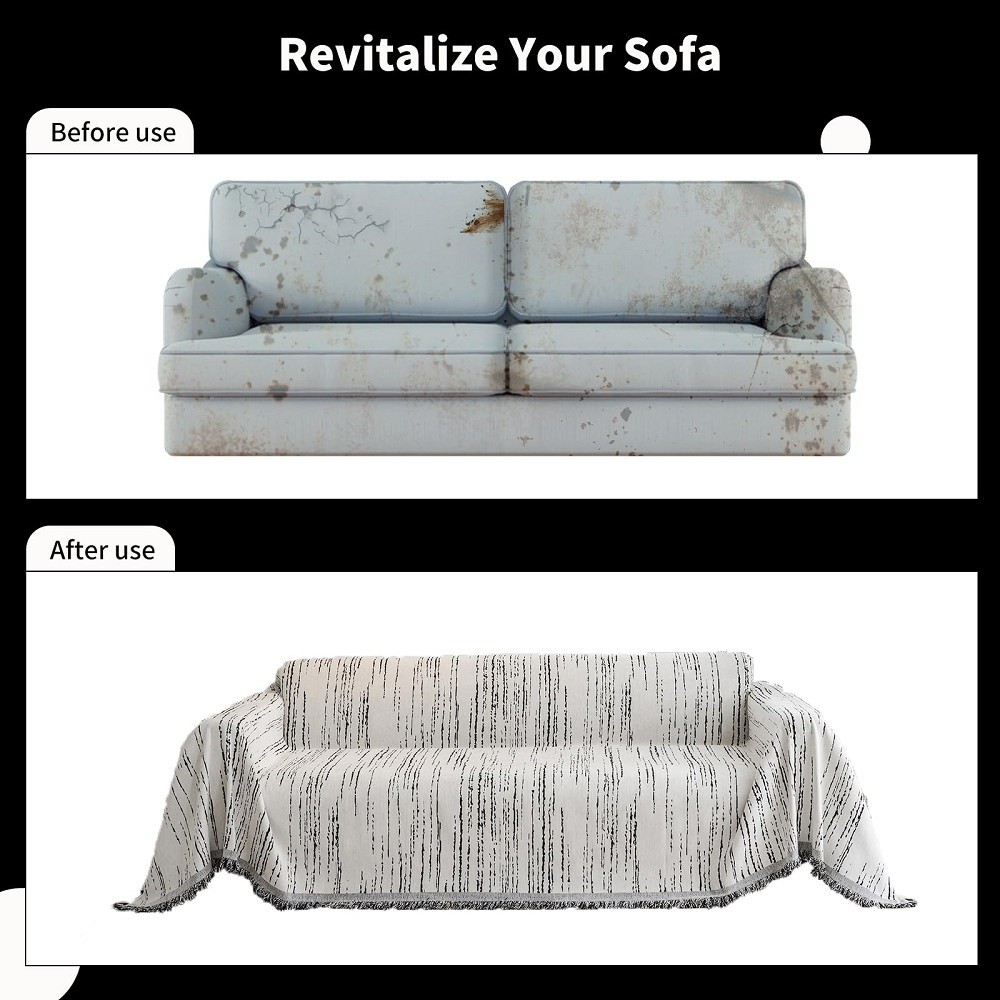 Sofa Cho 2-3 Đệm Ghế Sofa, Chăn Sofa Có Thể Giặt Cho Chó, Sofa Chống Trơn Trượt Bảo Vệ Nội Thất Ghế Sofa Mềm Hình Chữ L Slipcover, Chống Pilling Slip Cover