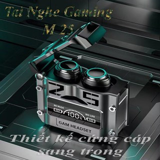 Tai nghe M25 Bluetooth V5.3, kết nối tốt hơn, giảm tiếng ồn tốt hơn, phù hợp với tai nghe chơi game