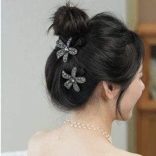 Kẹp Tóc Hình Mỏ Vịt Full Kim Cương Cao Cấp - Dễ Dàng Tạo Kiểu Cho Tóc Dày