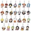 BH2 ONE PIECE Acrylic Móc Khóa Khỉ D Luffy Mặt Dây Chuyền Roronoa Zoro Túi Phụ Kiện Anime Ngoại Vi HB2