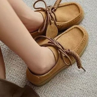 Giày cao gót mũi tròn đế bệt thời trang dành cho nữ