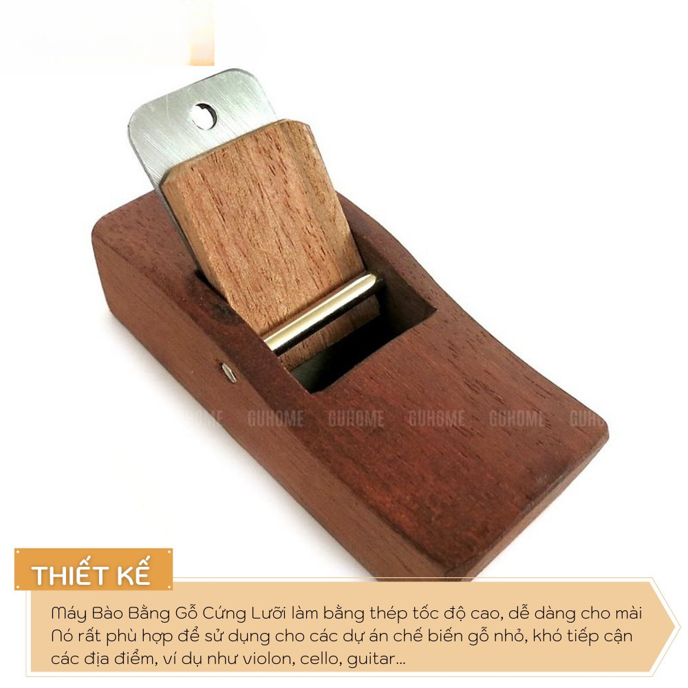 【24H】Bào Gỗ Cầm Tay Chất Liệu Gỗ + Thép, Tốc Độ Cao, Dễ Dàng Mài, Phù Hợp Chế Biến Gỗ Nhỏ, Tiện Lợi, Giá Cả Hợp Lý