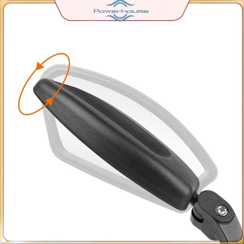 Gương chiếu hậu ống kính POWER HD 360° Gương chiếu hậu xe đạp leo núi có thể xoay được Mở rộng trường nhìn rộng Phụ kiện gương chiếu hậu xe đạp đường trường.