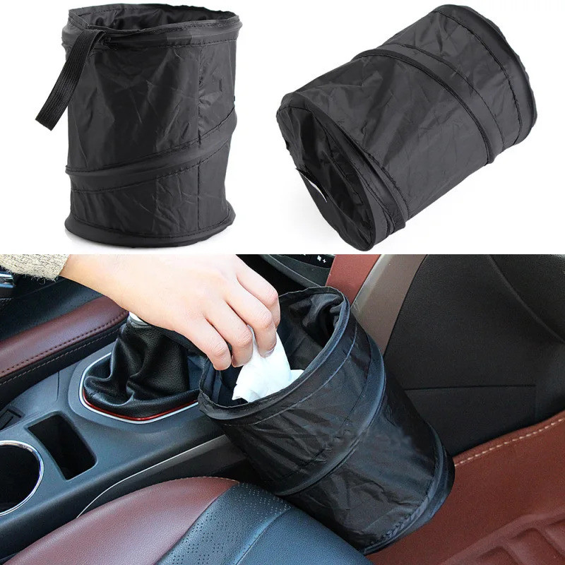 Thùng rác gắn trên ô tô đa chức năng có thể gập lại, Xô đựng đồ ô tô, Đồ dùng nội thất ô tô