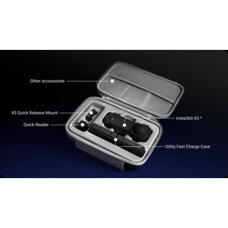 Insta360 X5 Carry Case – Hộp đựng bảo vệ camera, chống sốc chống bụi Chính Hãng