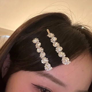 Kim cương giả tóc barrette kẹp phong cách Pháp cổ điển - Tạo kiểu và trang trí tóc dày xoăn