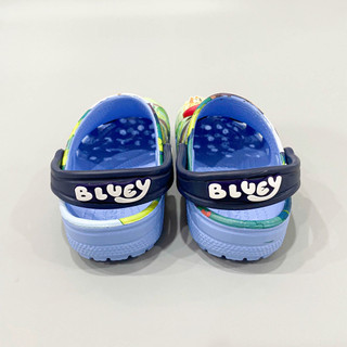 Dép sục dinas classic Bluey trẻ em cao cấp, sục dinas Bluey tặng kèm set charm 3d chủ đề y hình
