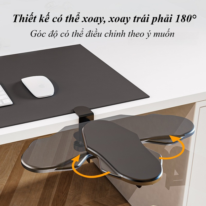 YYTY Giá đỡ tay kẹp bàn,Chống mệt mỏi gấp lan can hỗ trợ,Thiết kế Ergonomic,mở rộng bàn làm việc | BigBuy360 - bigbuy360.vn