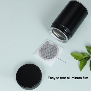 Bình Trà JiKK, Trà Tròn Thiếc, Chất Lượng Hiqh Dung Tích Lớn Chống Ẩm Kín Trà Cho Gia Đình & Du Lịch