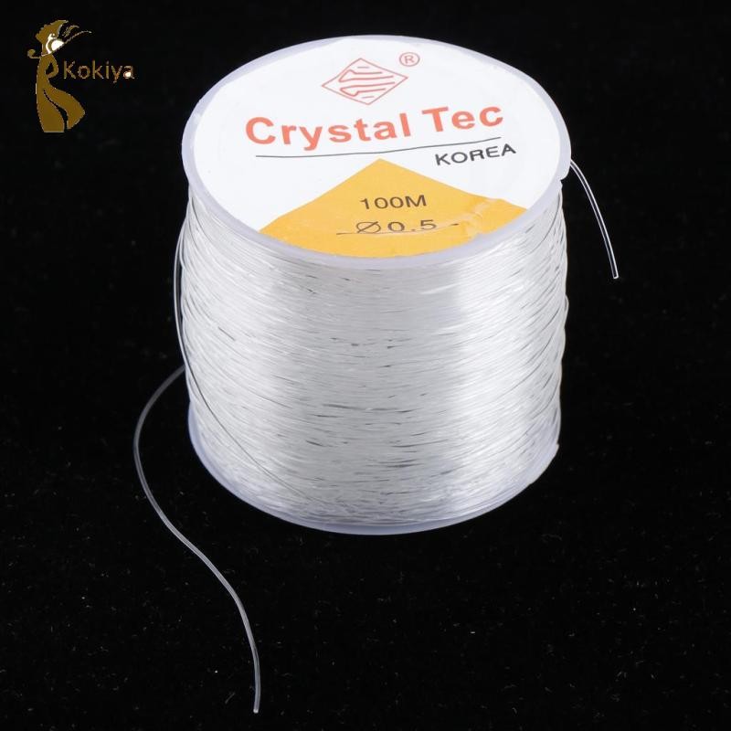 / Cuộn 0,5mm / 0,7mm / 1,2mm Dây vòng tay đàn hồi Dây co giãn 0,7mm