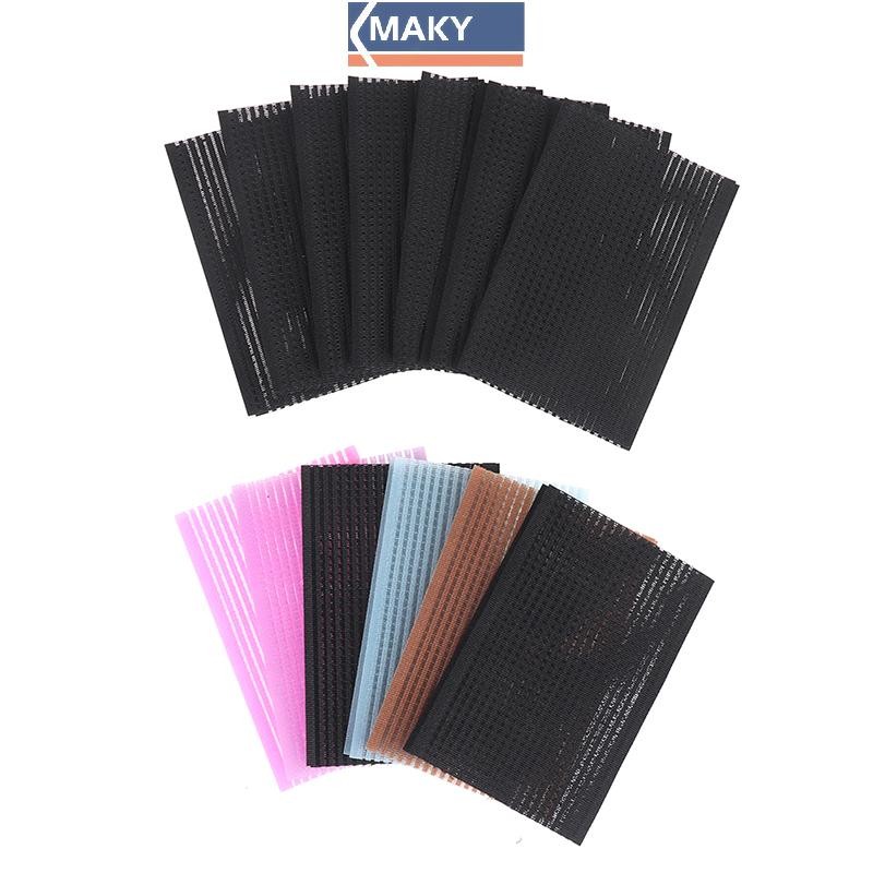 Onetimingcool 12 Miếng Dán Tóc Miếng Dán Tóc Kẹp Nổ Cố Định Liền Mạch Dán Bài Viền VN