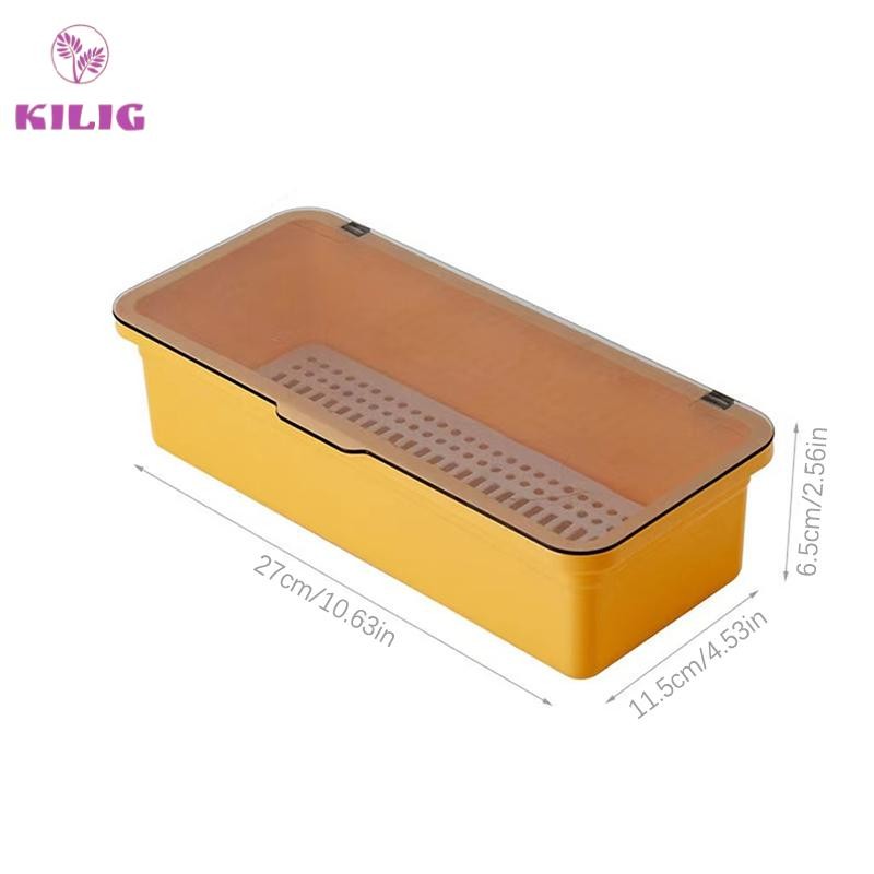 Hộp Đựng Khẩu Trang Chống Bụi Trong Suốt Tiện Dụng