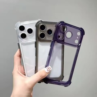[JLK] Ốp Điện Thoại Trong Suốt Chống Sốc Sang Trọng Cho iPhone 17 Air 17Pro 17 Pro Max Ốp Lưng Mềm Trong Suốt Ốp Lưng Cứng