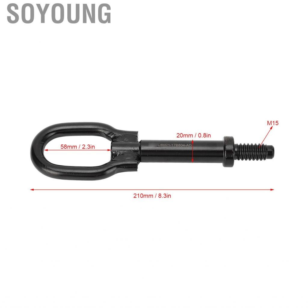 Soyoung ciciglow Móc Kéo Cho Ecosport Focus Energi Mondeo 1768868 6M2117B804AD Kéo Mắt Cản Trước Xe Hỗ Trợ Hiệu Quả Trong Trường Hợp Khẩn Cấp