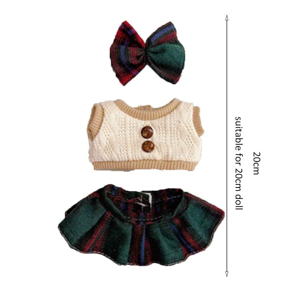 Quần treo FLAZEA, Quần treo búp bê nữ Quần áo búp bê 20cm, Trang phục búp bê Cotton 20cm cho bé gái