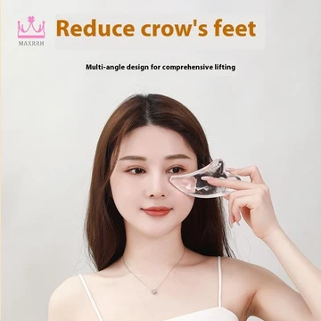 Maxrrh 1 Cái Trong Suốt Gua Sha Ban Gua Sha Massage Để Nâng Cơ Mặt Gua Sha Cạo Mặt Máy Mát Xa Nhựa Mới