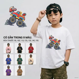 Áo thun bé trai năng động phong cách Hàn Quốc Cho bé trai, bé trai