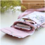 Bó Hoa Ngọt Ngào Ba Lớp Cotton Đeo Chéo Túi Điện Thoại Di Động Phong Cách Mục Vụ Nữ Túi Nhỏ Lớp Bảo Quản Túi Vải Di Động Túi Đeo Ngang Nữ Tính