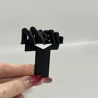 Dấu trang móng vuốt SENRTY, Dấu trang tay bằng nhựa bền in 3D, Gothic Hình tay Ma quái đáng sợ Trang đánh dấu tốt nghiệp